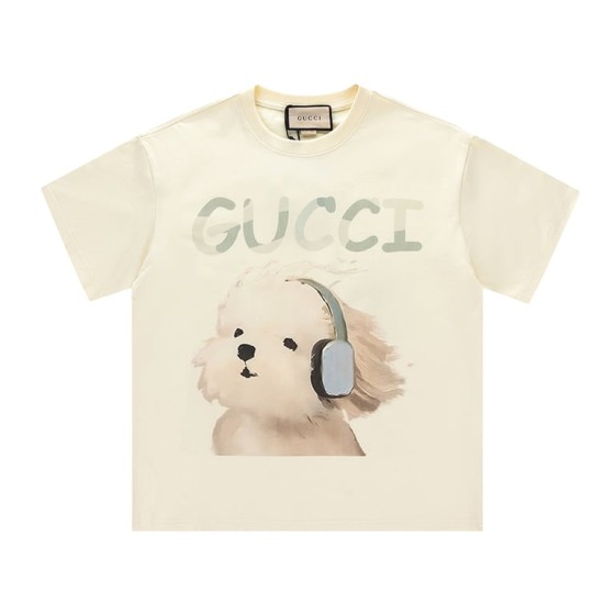 Gucci Early Spring Collection High-Weight Short-Sleeve